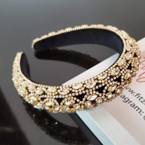 bentita cu cristale si strasuri