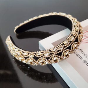 bentita cu cristale si strasuri