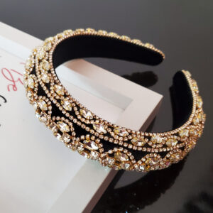 bentita cu cristale si strasuri