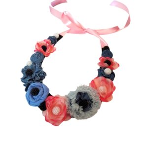 colier handmade de blugi