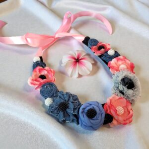 colier handmade de blugi
