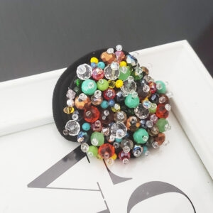 scrunchie cu cristale