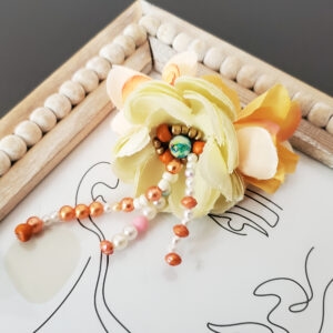 elastic de par cu flori