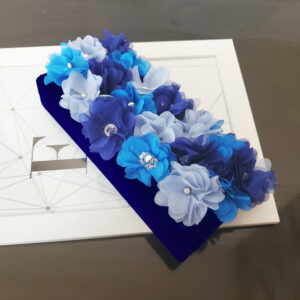 geanta cu flori si cristale