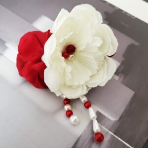 elastic de par cu flori