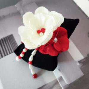 elastic de par cu flori