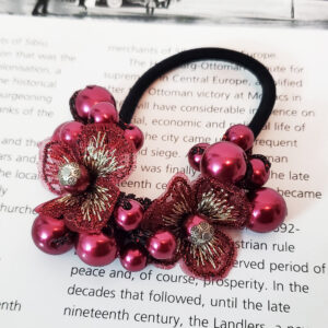 elastic de par cu perle