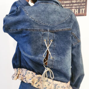 geaca de blugi cu volan