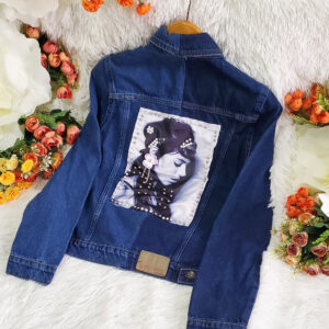 geaca de blugi unicat