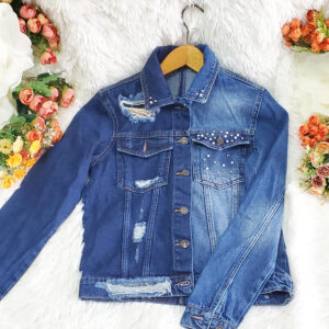 geaca de blugi unicat