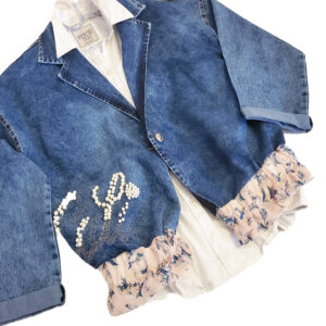 geaca de blugi cu volan