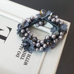 elastic de par cu perle