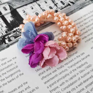 elastic de par cu perle