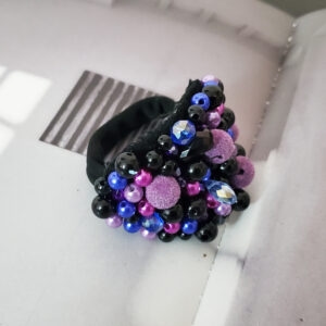 elastic de par cu perle