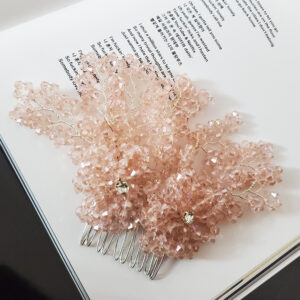 agrafa de par cu cristale