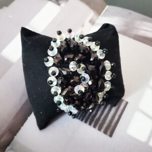 scrunchie cu perle