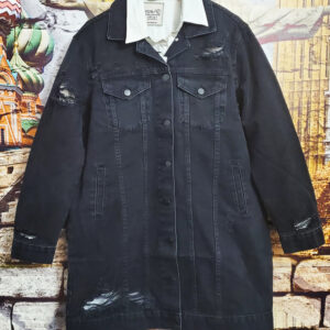 geaca de blugi lunga