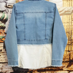 geaca de blugi scurta