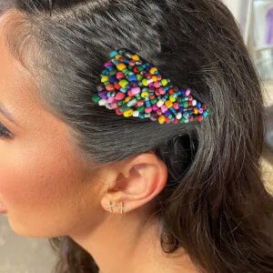 agrafa de par cu perle