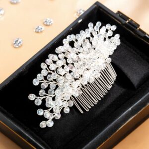 agrafa de par cu cristale