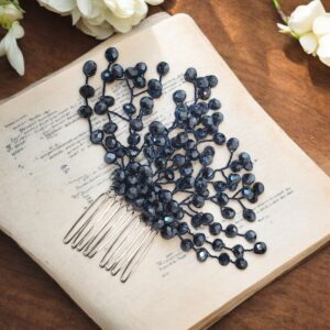 agrafa de par cu cristale