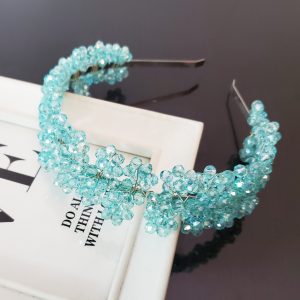 Bentiță cu pietre Bloom Blue