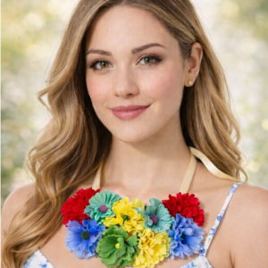 Colier cu flori Curly 4