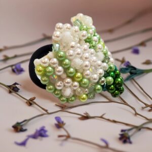 elastic de par cu perle