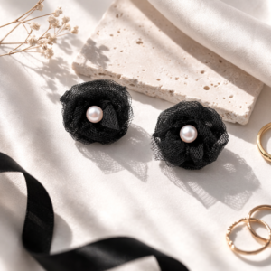 Cercei din voal Elegant forever 1