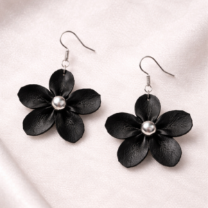 Cerceii din piele naturala Black Coffee 2