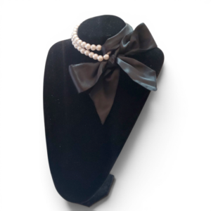 colier din perle cu esarfa