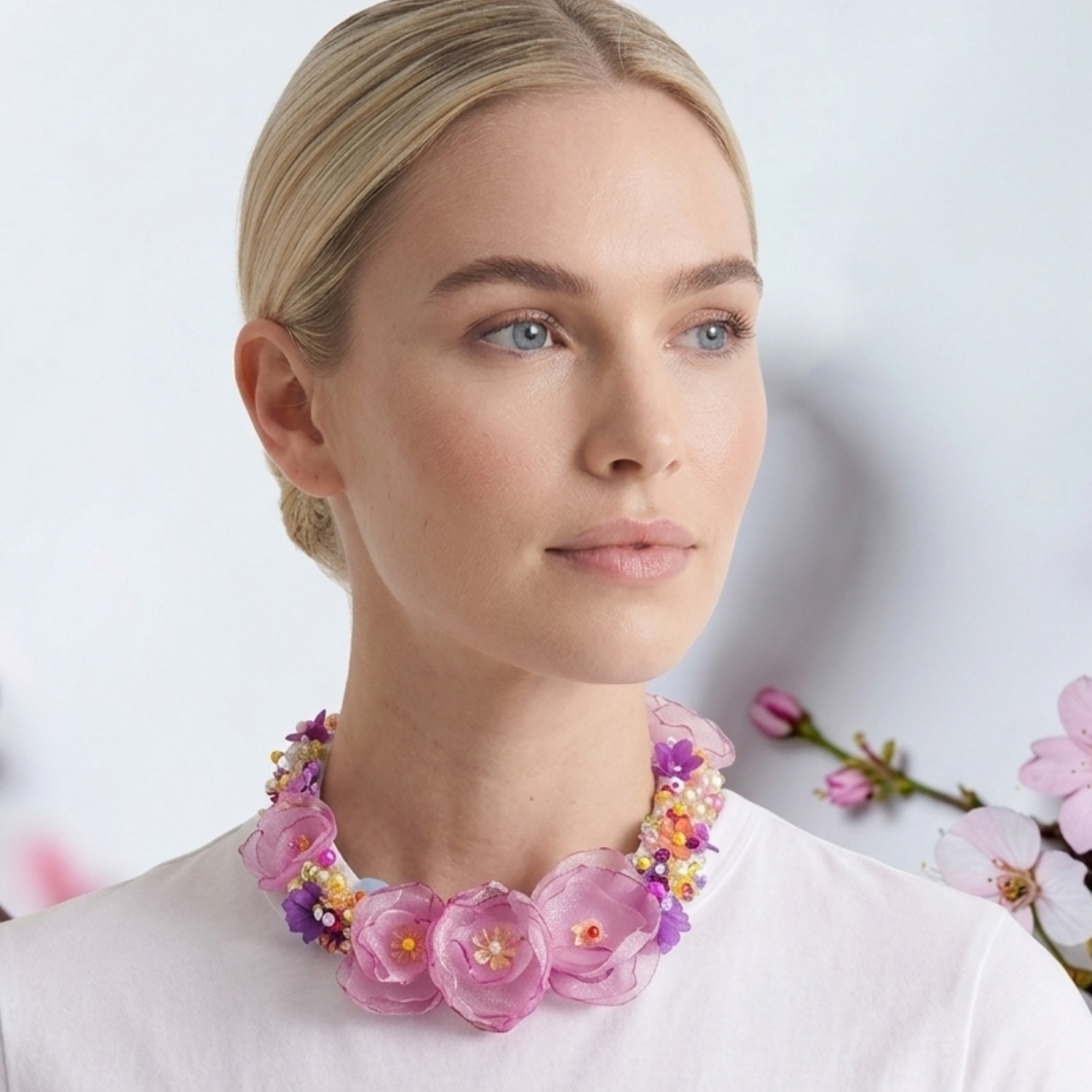 colier floral